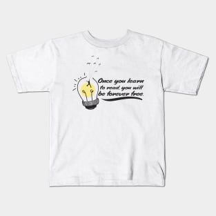 'You Will Be Forever Free' Education Shirt Kids T-Shirt